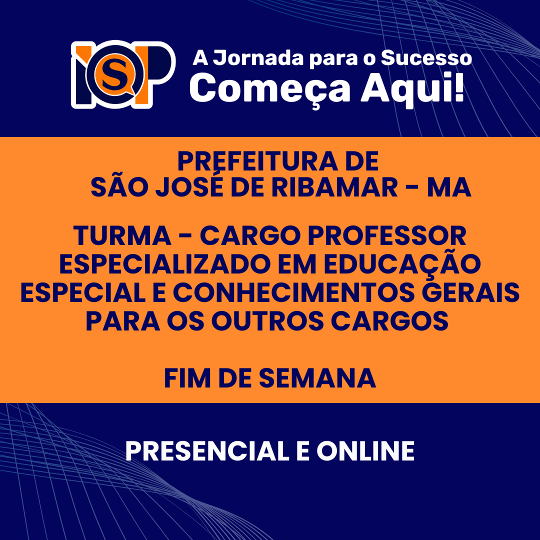 Prefeitura de São José de Ribamar - MA - Professor