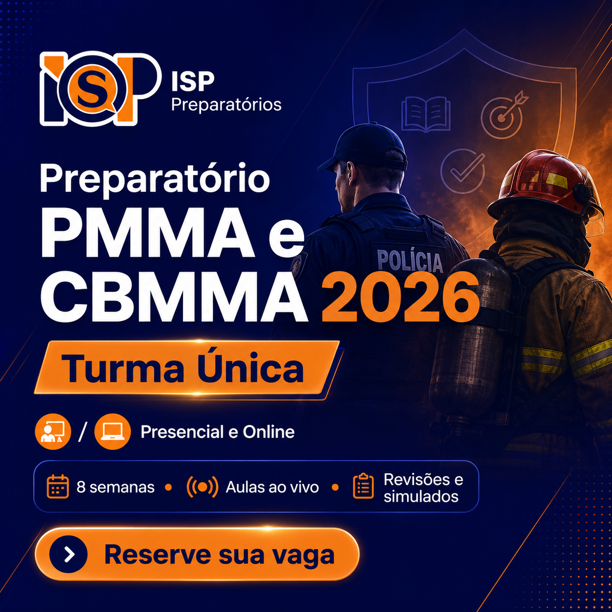 Preparatório PMMA e CBMMA 2026 – Turma Única